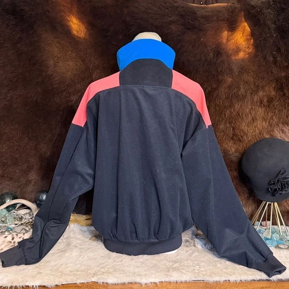 Colorblock Zip-Up Jacket L (3650) - Picture 3 of 4